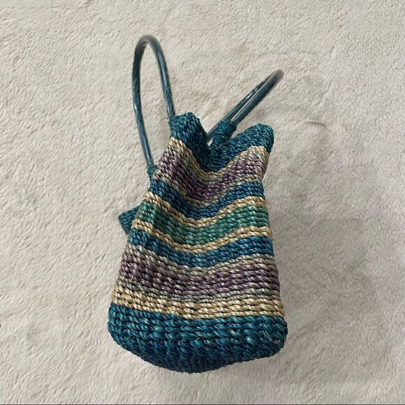 𝅺summer Tompkins Colorful Straw Bag - Picture 7 of 13